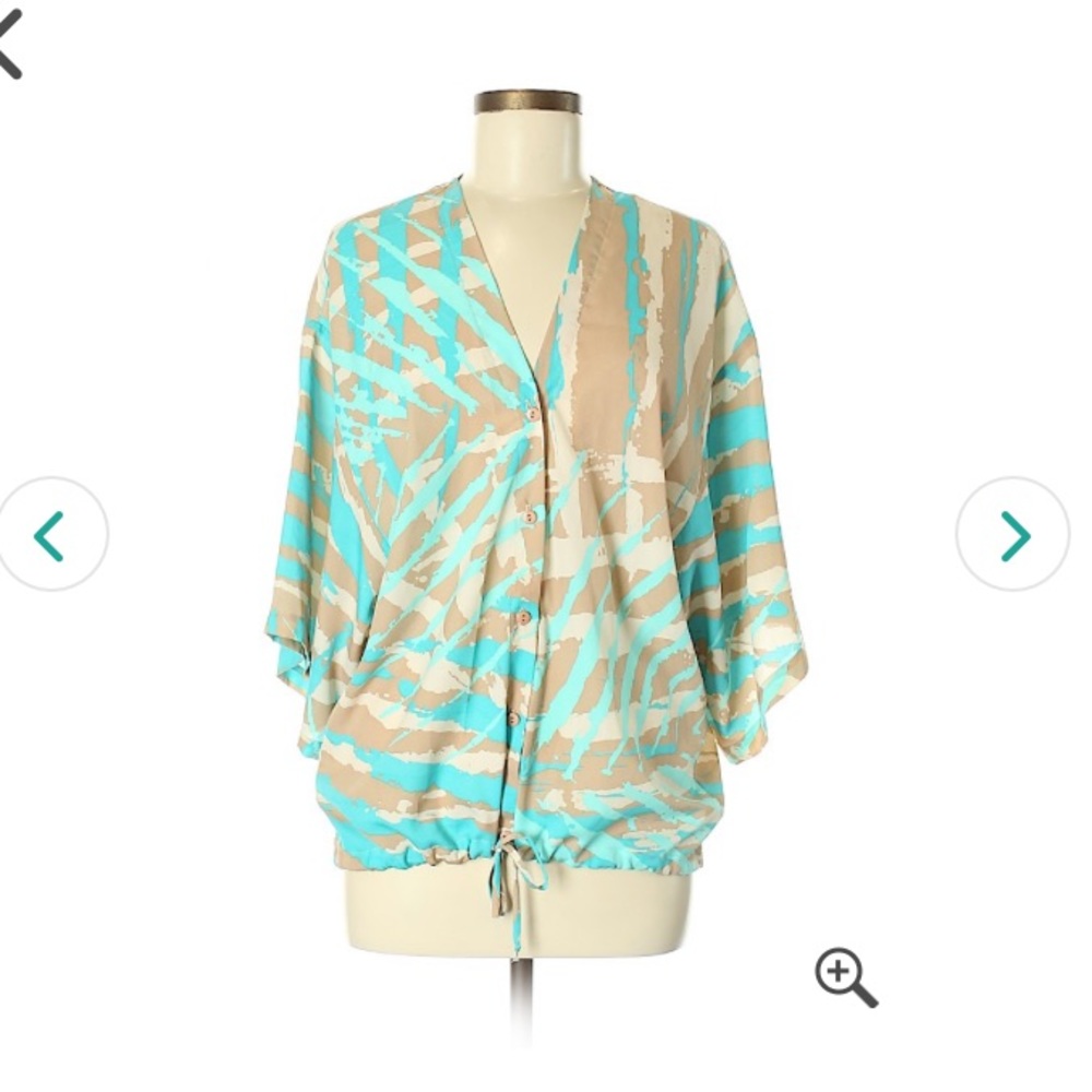 ✨3 FOR $20✨ RaMona LaRue Silk Blouse Size Small